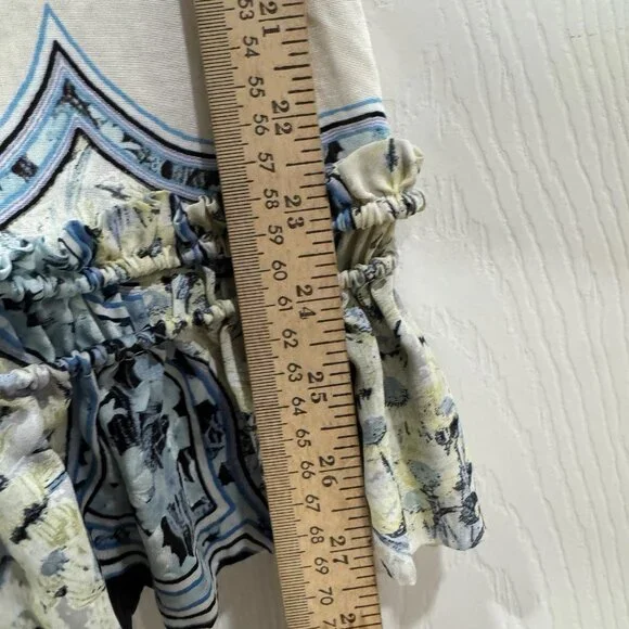 Roberto Cavalli Jpt124‎ Dress Boho Chic Size 38 Multicolored - Picture 10 of 13